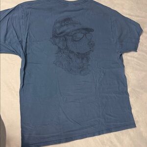 Columbia Men's Blue Dog Graphic Tee